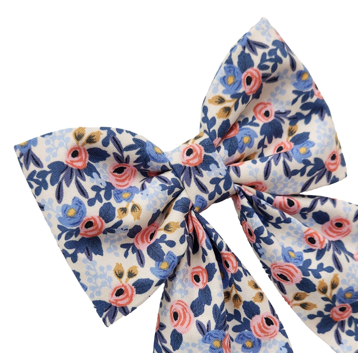 Adorable Floral Dog Collar Bows