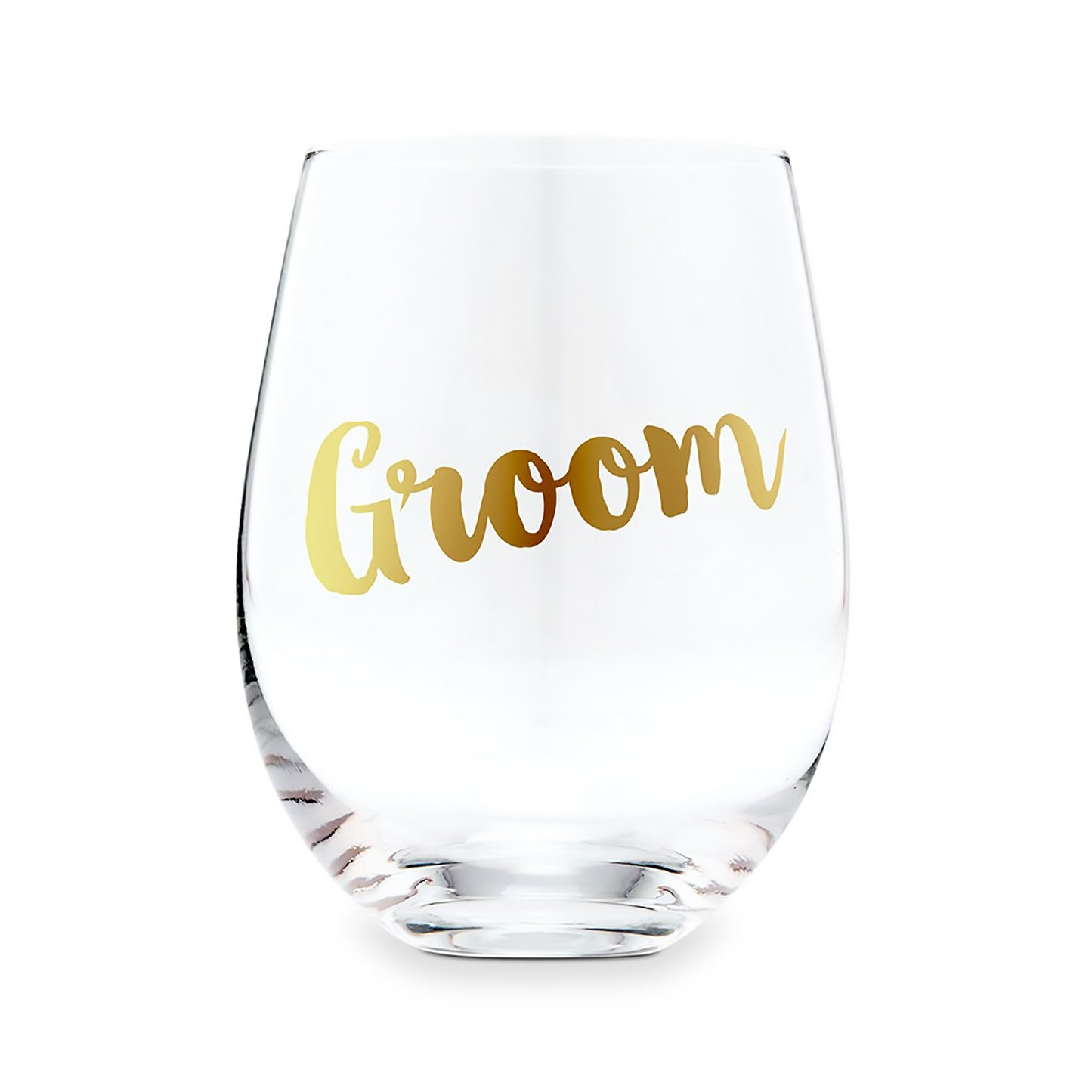 Stemless Wine Glasses for the Bridal Party