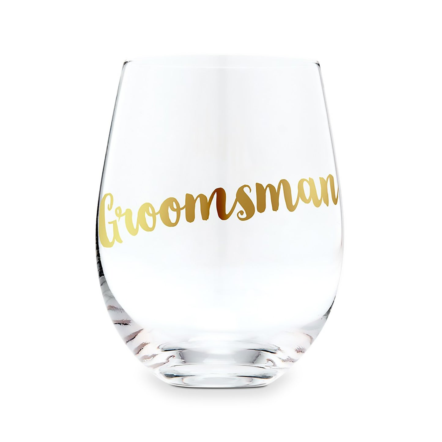 Stemless Wine Glasses for the Bridal Party
