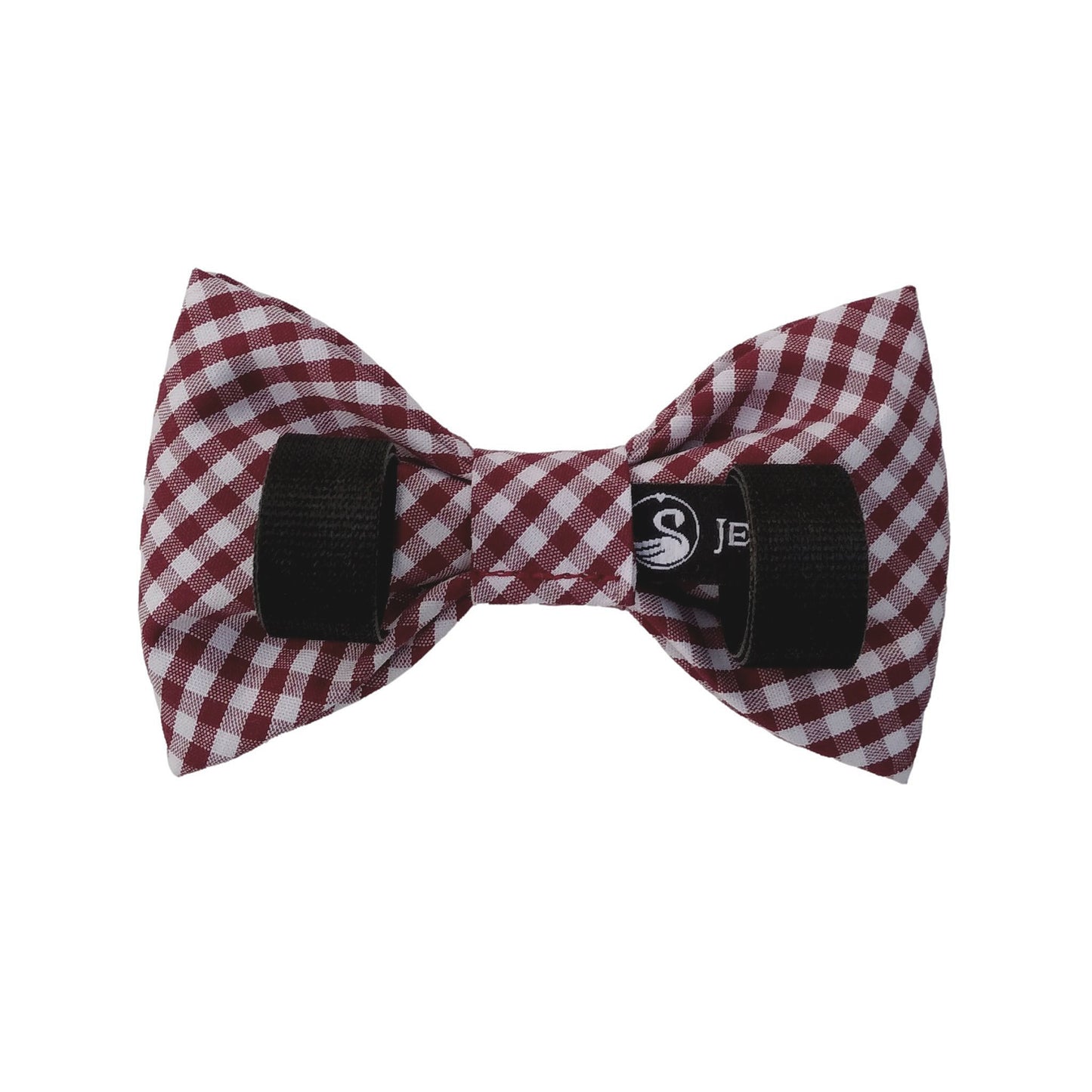 Burgundy Dog Bow Ties for the Collar