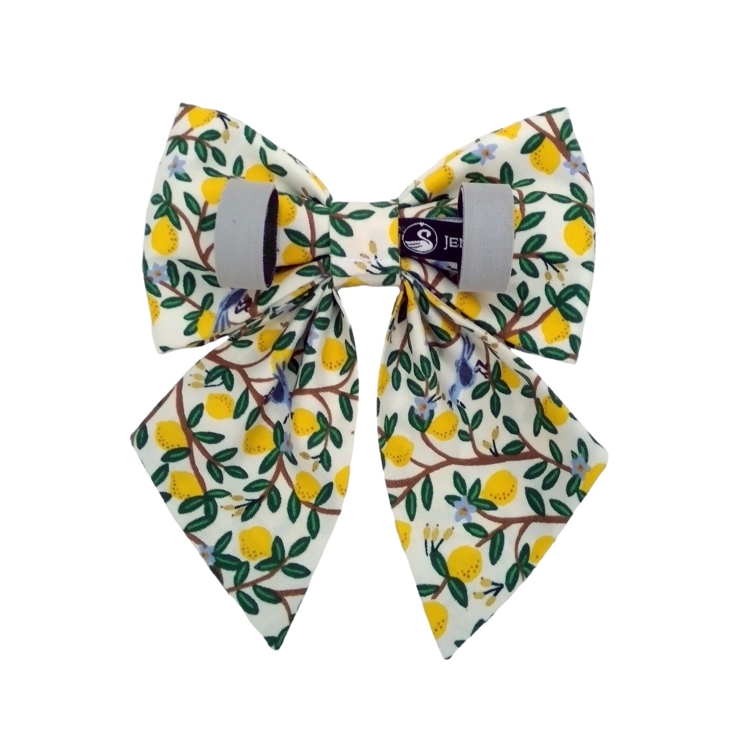 Lemon Yellow Dog Sailor Bows