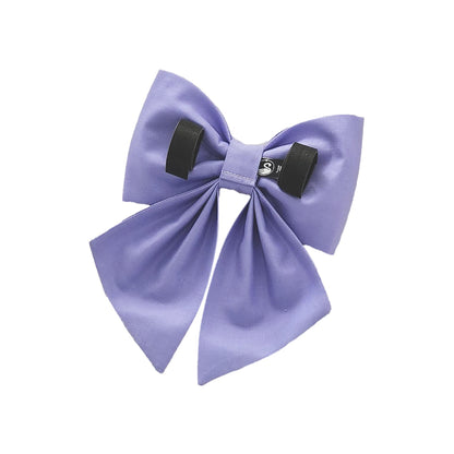 Purple Dog Sailor Bows for Girls Collar