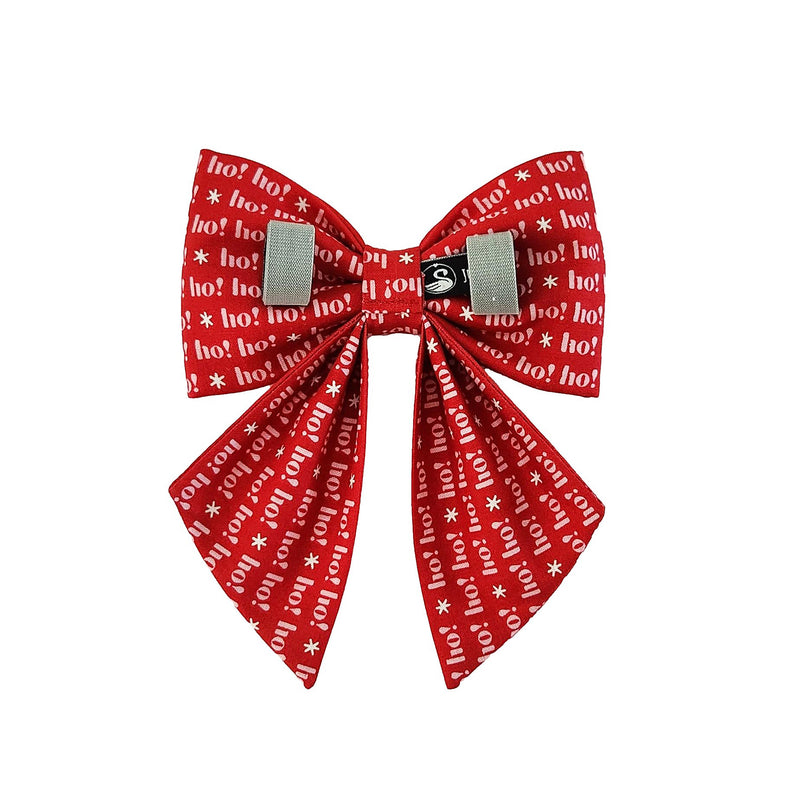 Red Dog Bows for Christmas