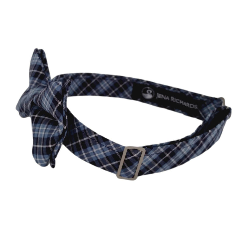 Blue Plaid Bow Tie for Boys, Men and Baby Boys
