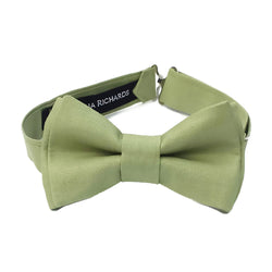 sage green bow ties for boys, babies and men