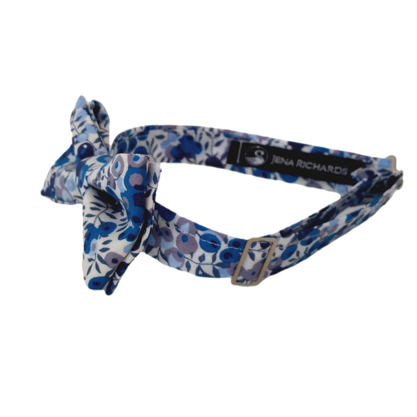 Bow Ties for Babies, Boys and Toddlers in Liberty London Wiltshire Blue