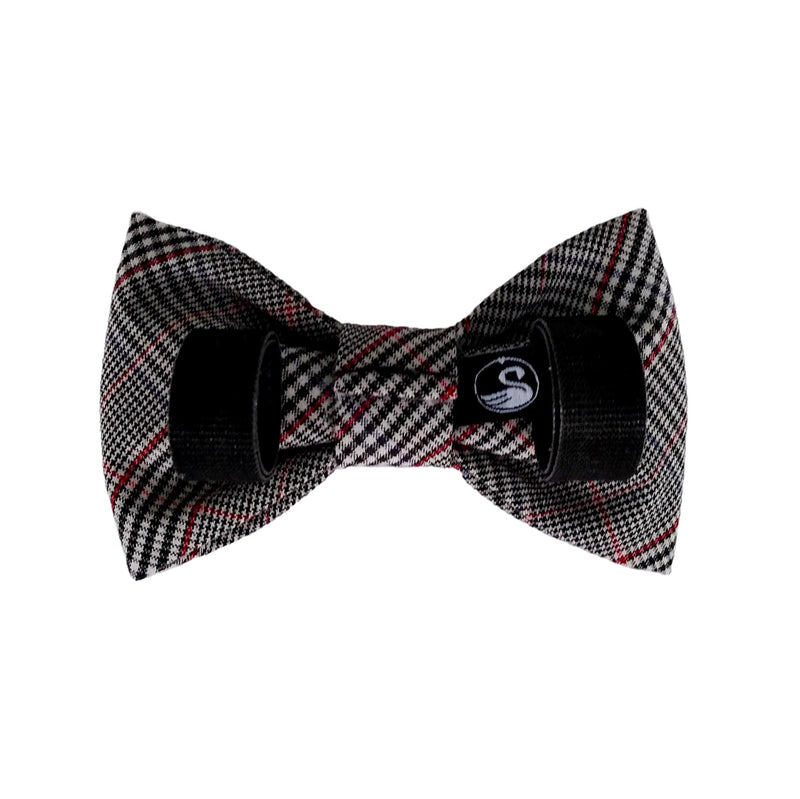 Glen Plaid Bow Tie for Small Medium and Large Dogs
