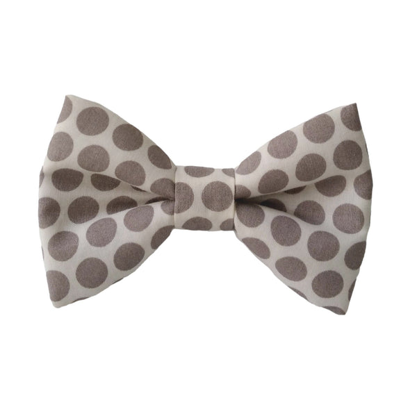 Cream Dog Bow Ties for the Collar